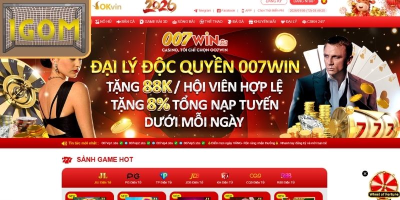 Trải nghiệm người dùng 007win