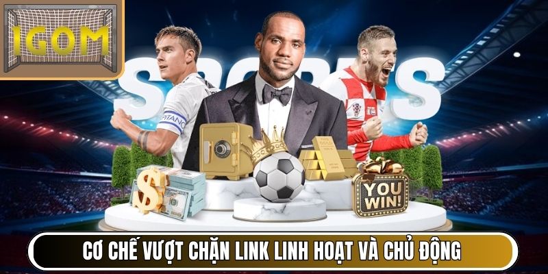 Cơ chế vượt chặn link linh hoạt và chủ động
