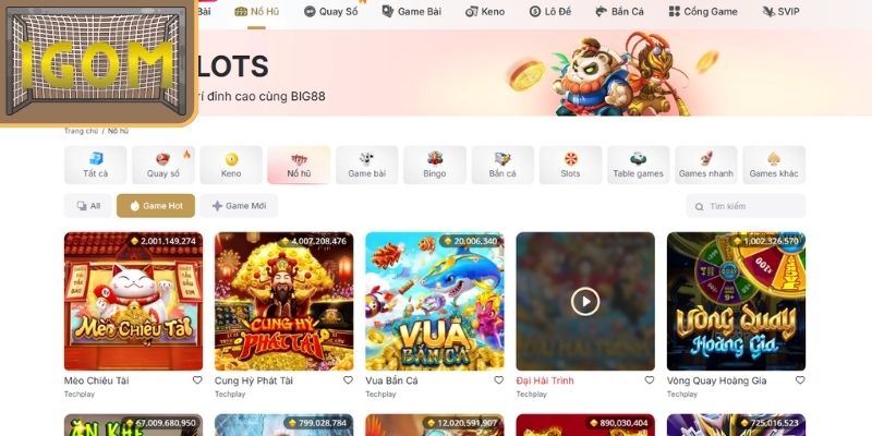 Nổ Hũ - Kho game hấp dẫn, nhiều chủ đề hot