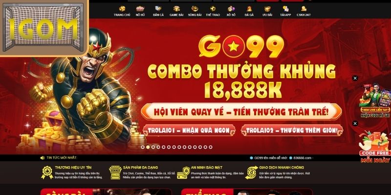 Giới thiệu nhà cái GO99 uy tín