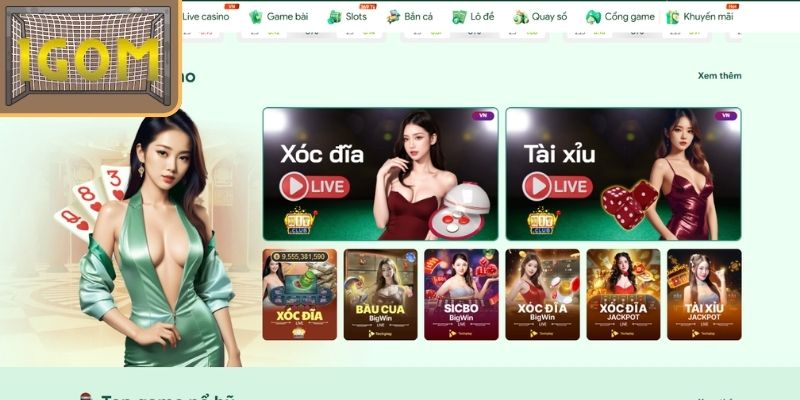 Danh mục game có chọn lọc
