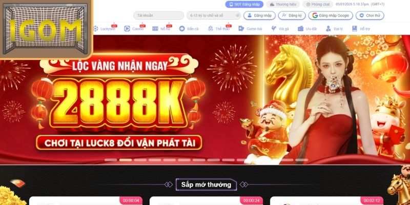 Lịch sử phát triển LUCK8