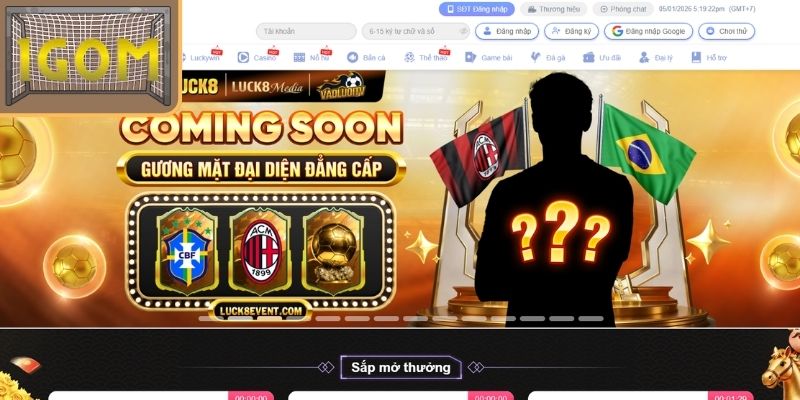 LUCK8 quản lý tài khoản minh bạch