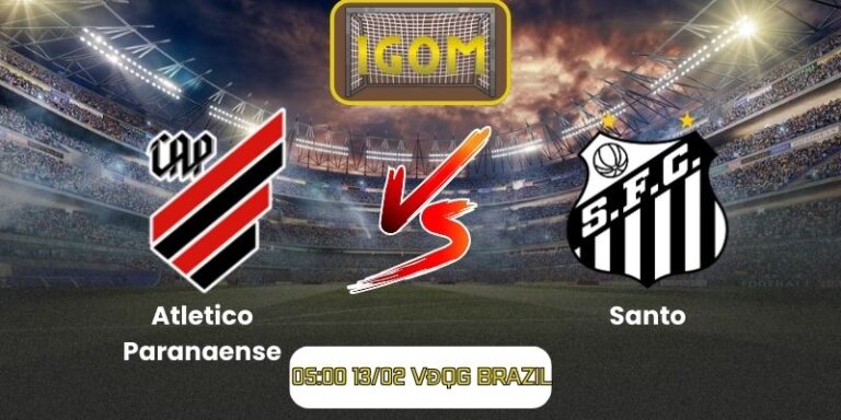 Soi kèo Atletico Paranaense vs Santos (05:00 13/02, VĐQG Brazil)