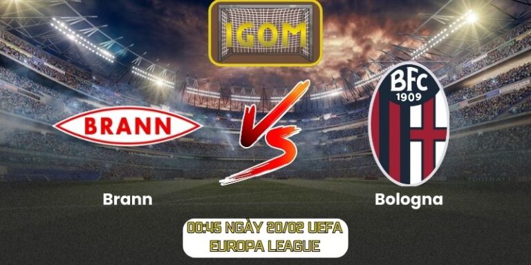 Soi kèo Brann vs Bologna (00:45 ngày 20/02, UEFA Europa League)